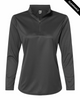 Clearance - C2 Sport 5602 Women's Quarter-Zip-Pullover Sweatshirt | Graphite