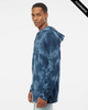 Clearance - Independent Trading Co. PRM4500TD Unisex Midweight Tie-Dyed Hooded Sweatshirt | Tie Dye Navy
