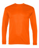 Clearance - C2 Sport 5104 Performance Long Sleeve T-Shirt | Safety Orange