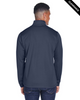 Clearance - Devon & Jones DG796 Men's Newbury Colorblock Malange Fleece Full-Zip Sweater | Navy/ Navy Heather Clearance - Devon & Jones DG796 Men's Newbury Colorblock Malange Fleece Full-Zip Sweater | Navy/ Navy Heather