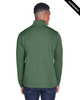 Clearance - Devon & Jones DG796 Men's Newbury Colorblock Malange Fleece Full-Zip Sweater | Forest/ Forest Heather Clearance - Devon & Jones DG796 Men's Newbury Colorblock Malange Fleece Full-Zip Sweater | Forest/ Forest Heather