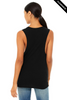Clearance - Bella+Canvas 8803 Flowy Muscle Tank Top | Black Heather