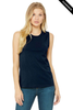 Clearance - Bella+Canvas 6003 Women's Jersey Muscle Tank | Navy