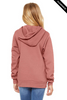 Clearance - Bella + Canvas 3719Y  Youth Sponge Fleece Pullover Hooded Sweatshirt | Mauve