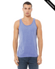 Clearance - Bella+Canvas 3484 Unisex Triblend Tank Top | Blue Triblend