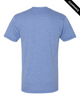 Clearance - American Apparel TR401 Unisex Tri-Blend Track T-shirt | Athletic Blue