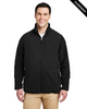 Clearance - Core365 CE890 Men's Journey Summit Hybrid Full-Zip Jacket | Black/ Black
