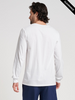 Clearance - Russell Athletic 64LTTM Unisex Essential Performance Long-Sleeve T-Shirt | White
