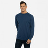 Next Level 9000 Unisex French Terry Raglan Crewneck Shirt | Cool Blue Next Level 9000 Unisex French Terry Raglan Crewneck Shirt | Cool Blue