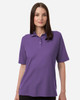 Harriton M105W Women's Maverick CVC Pique Polo | Team Purple