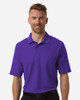 CORE365 CE106 Men's Resolve CVC Performance Pique Polo | Campus Purple