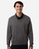 Devon & Jones  DG445 Men's New Classics V-Neck Sweater | Graphite
