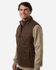 Harriton  M723 Unisex ClimaBloc® Station Vest | Dark Mocha