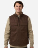 Harriton  M723 Unisex ClimaBloc® Station Vest | Dark Mocha