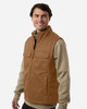 Harriton  M723 Unisex ClimaBloc® Station Vest | Duck Brown
