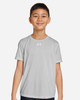 Under Armour 1377487 Youth Tech™ Team T-Shirt | Mod Grey Light Heather/ White