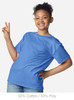 3000B Gildan Youth Light Cotton T-Shirt | Heather Royal