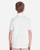 Team 365 TT51Y Youth Zone Performance Polo | White