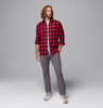Columbia 161795 Men's Cornell Woods™ Flannel Shirt | Mountain Red Buffalo Check