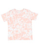 Rabbit Skins 3321EX Toddler Fine Jersey Tee - Extended Colours | Rose Tie Dye