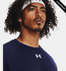 Clearance - Under Armour 1379755 Men's Rival Fleece Sweatshirt | Midnight Navy/White