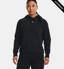 Clearance - Under Armour 1379500 Women's Rival Fleece Hooded Sweatshirt | Black/ White