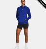 Clearance - Under Armour 1379500 Women's Rival Fleece Hooded Sweatshirt | Royal/ White