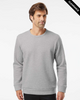 Clearance - Adidas A434 Fleece Crewneck Sweatshirt | Grey Heather
