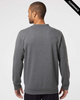 Clearance - Adidas A434 Fleece Crewneck Sweatshirt | Dark Grey Heather