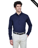 Clearance - Core365 88193T Tall Operate Long-Sleeve Twill Shirt | Classic Navy