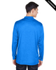 Clearance - Core365 CE401 Men's Kinetic Performance Quarter-Zip Shirt | True Royal/ Carbon