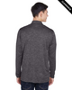 Clearance - Core365 CE401 Men's Kinetic Performance Quarter-Zip Shirt | Carbon/ Black