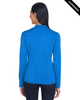 Clearance - Core365 CE401W Ladies' Kinetic Performance Quarter-Zip Shirt | True Royal/ Carbon