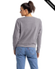 Clearance - Next Level Apparel 9084 Ladies' Laguna Sueded Sweatshirt | Heather Grey