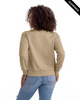 Clearance - Next Level Apparel 9084 Ladies' Laguna Sueded Sweatshirt | Tan