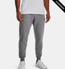 Clearance - Under Armour 1379774 Men's Rival Fleece Sweatpant | Castlerock Light Heather/White