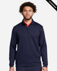 Clearance - Under Armour 1387124 Drive Midlayer Quarter-Zip Pullover | Midnight Navy/ Midnight Navy