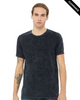 Clearance - 3650 Bella+Canvas Marble Poly Cotton Tee | Black Mineral Wash