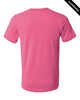 Clearance - 3650 Bella+Canvas Marble Poly Cotton Tee | Neon Pink