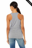 Clearance - Bella+Canvas 8430 Women's Tri-Blend Racerback Tank Top | Athletic Grey Triblend