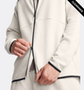 Clearance - Under Armour 1379806 Men's Unstoppable Fleece Full-Zip | Summit White/ Black