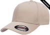 Clearance - Flexfit 6277 Wooly Combed Cotton Blend Cap | Stone