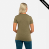 Clearance - Next Level 6710 Ladies' Tri-Blend Crew T-Shirt | Military Green
