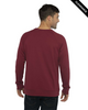 Clearance - Next Level 9000 Unisex French Terry Raglan Crewneck Shirt | Cardinal