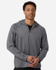 Team 365 TT200 Men's Qualify Quarter-Zip Hooded Pullover| Sport Graphite