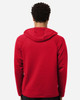 Team 365 TT200 Men's Qualify Quarter-Zip Hooded Pullover| Sport Red