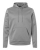 Under Armour 6010164 Under Armour Men's Armour Fleece Pro Hooded Sweatshirt | Mod Grey/ White