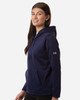 Under Armour 6010943 Women's Armour Fleece Pro Hooded Sweatshirt | Midnight Navy/ White