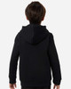 Under Armour 6014162 Youth Team Icon Fleece Hooded Sweatshirt | Black/ White