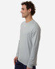 Under Armour 6014166 Men's Team Vanish Long Sleeve T-Shirt | Mod Grey/ White